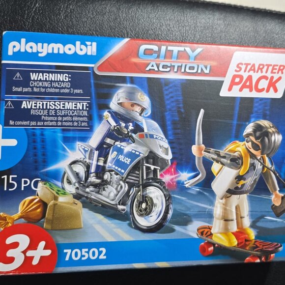 Playmobil City Action Starter Pack Kids 3 & Above Toddler Gift Christmas Toy NIP - Picture 1 of 2
